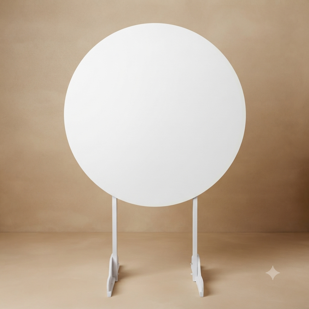 Bases y Mesas para Decoración de Eventos en Madera