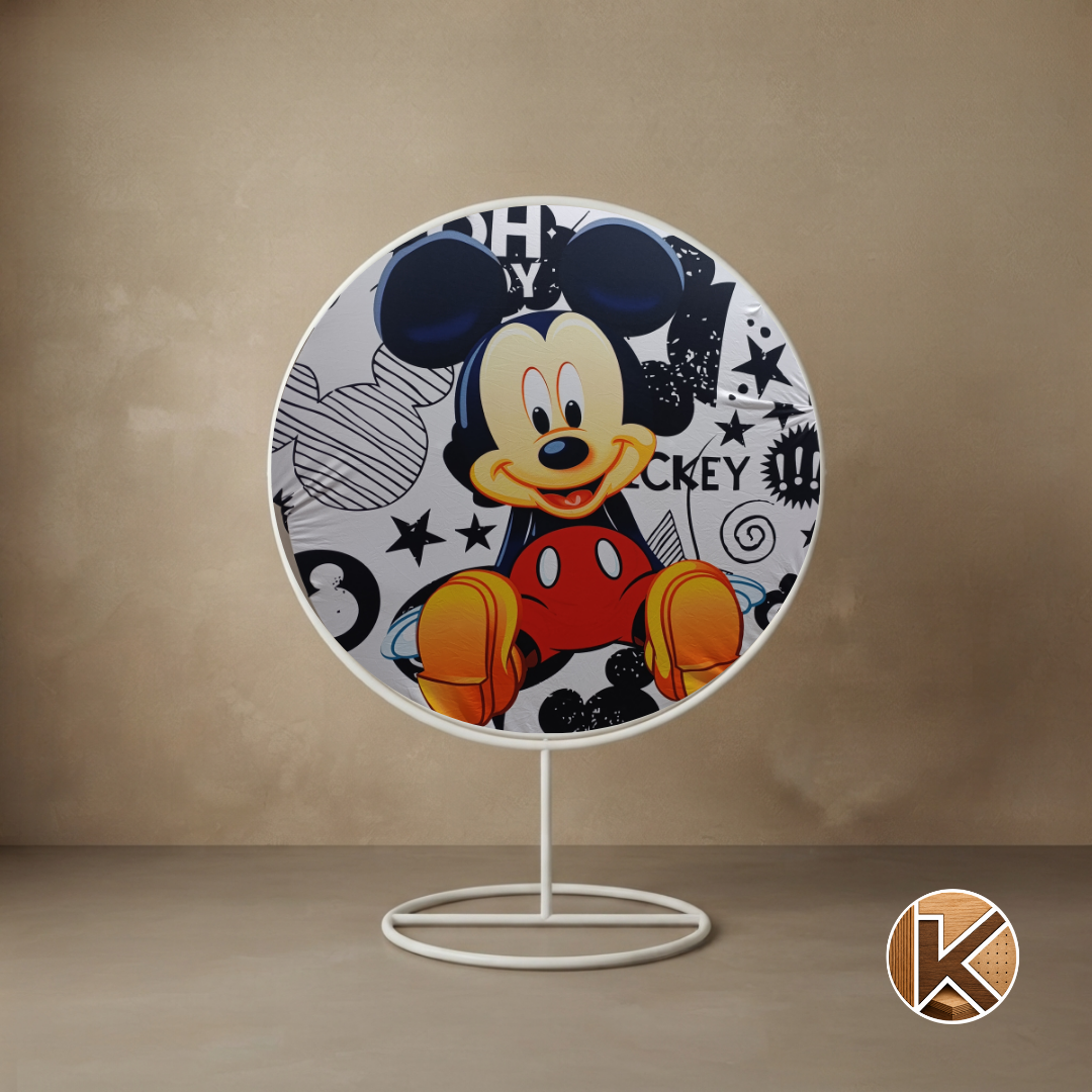 FUNDA REDONDA MICKY MOUSE
