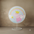 Fondo redondo pepa pig