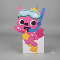 Tropezon Gato BABY SHARK