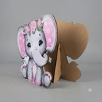 Tropezon Elefante tierno rosado