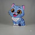 Tropezon Gato guerreras kpop - Derpy tiger tierno