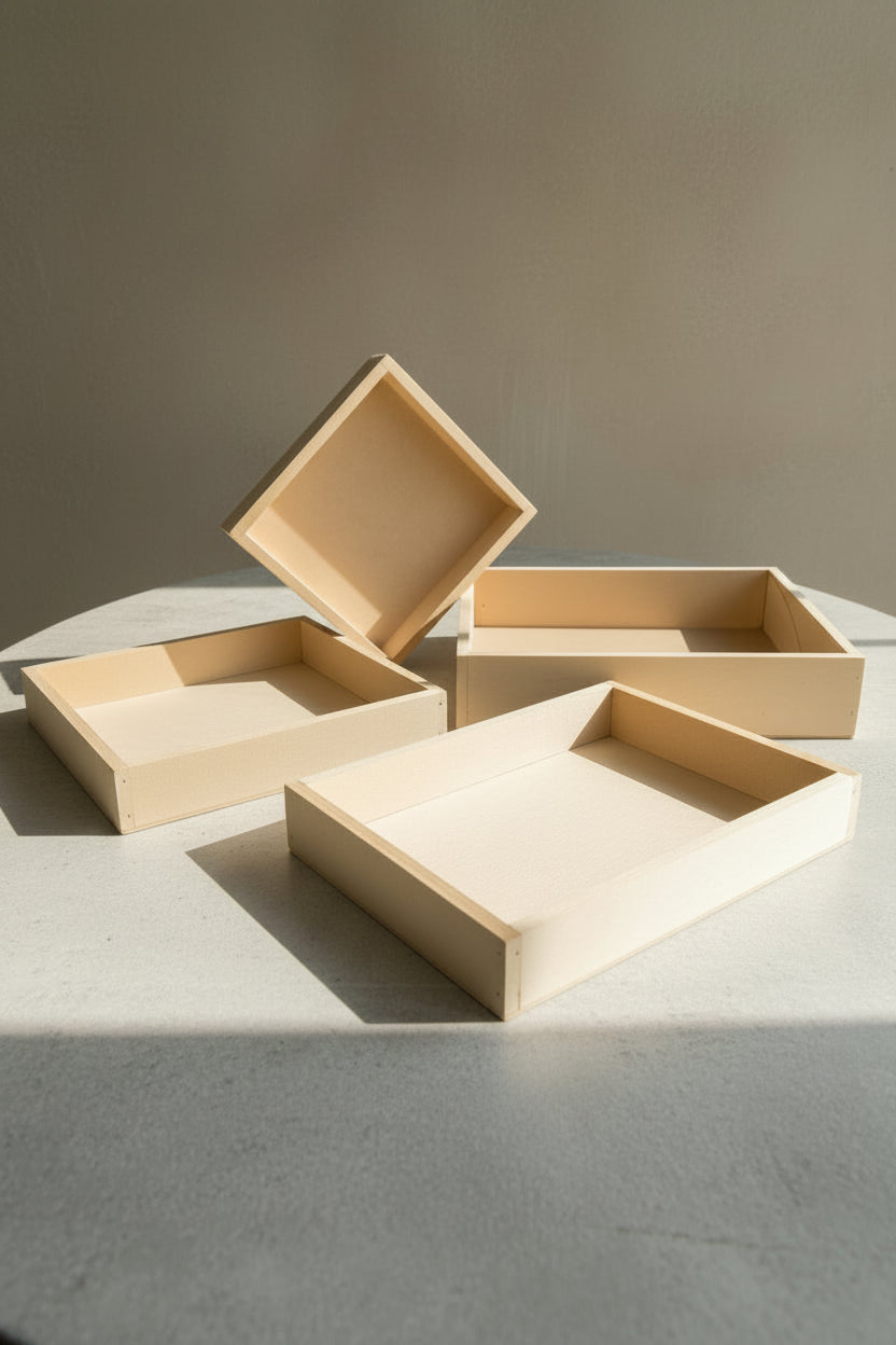 Cajas en Madera