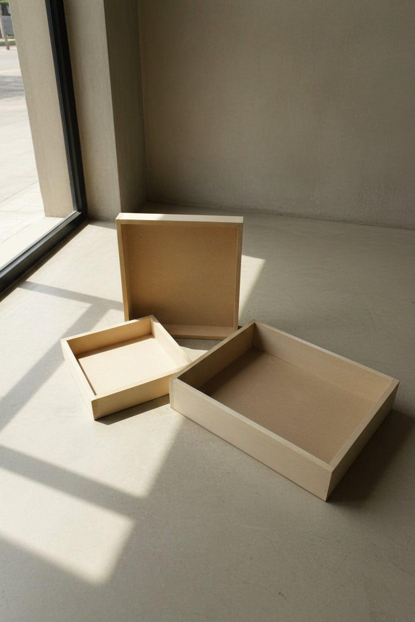 Cajas en Madera