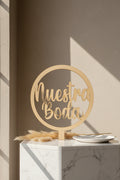 Topper de Nuestra Boda