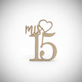 TOPPER MIS 15 EN CRUDO
