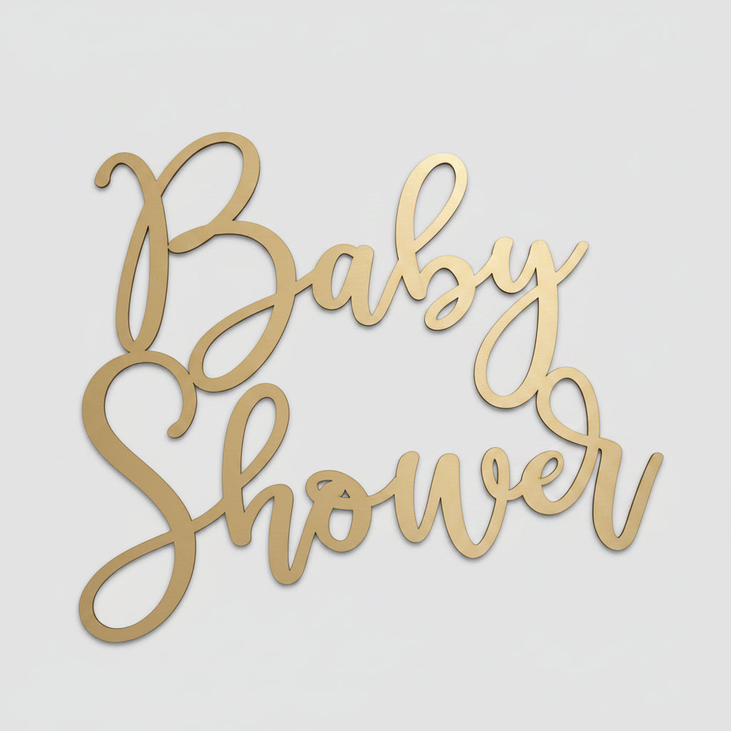 TOPPER OH BABY ACRILICO ESPEJO